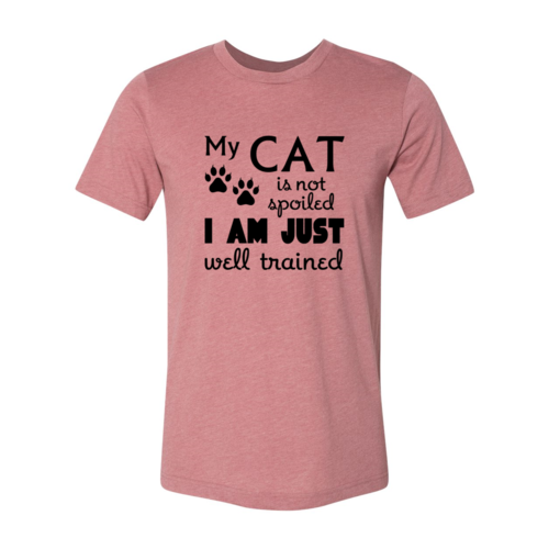 Camiseta "Mi gato no está malcriado": ¡perfectamente cómoda y elegante!