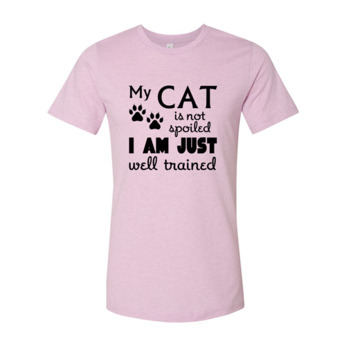 Camiseta "Mi gato no está malcriado": ¡perfectamente cómoda y elegante!