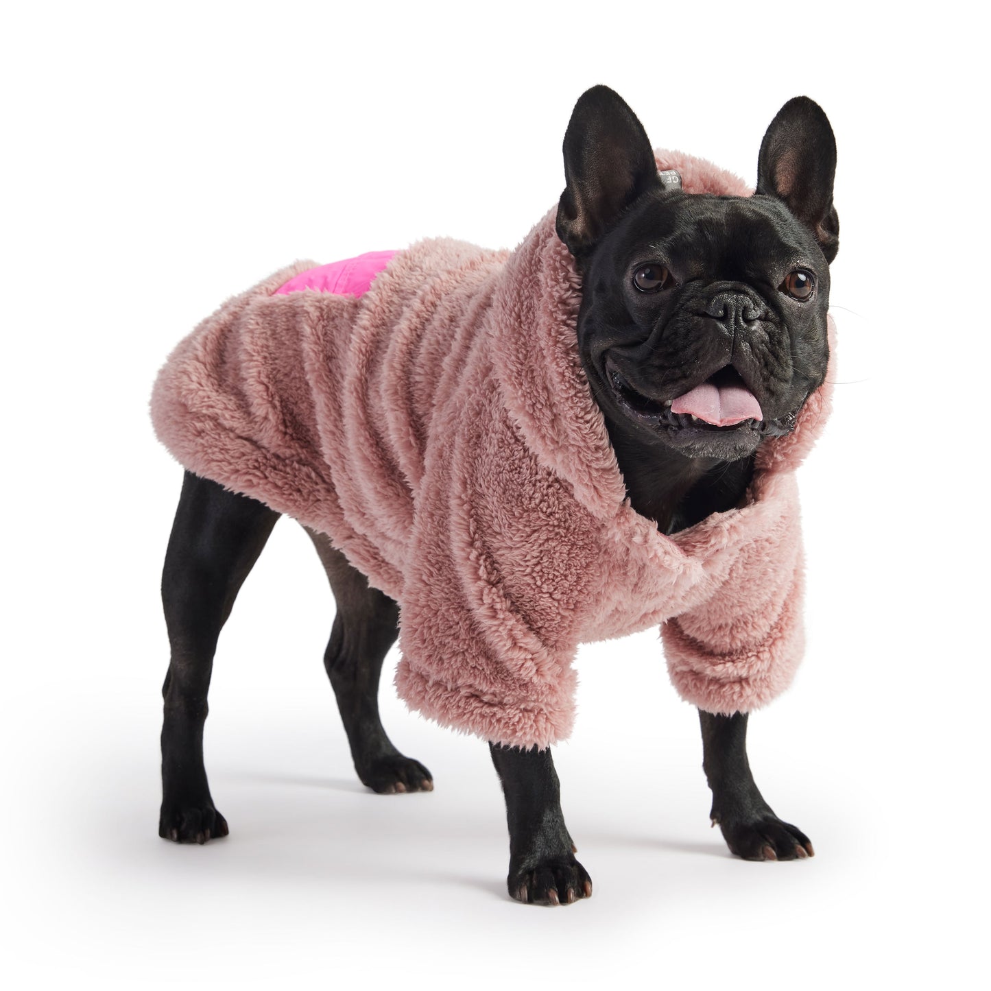 Sudadera con capucha acogedora - Rosa | ¡Sudadera con capucha para perro de polar Sherpa ultra suave!