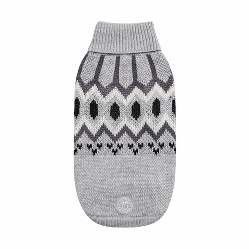 Heritage Sweater - Grey Mix | Vintage Dog Turtleneck!