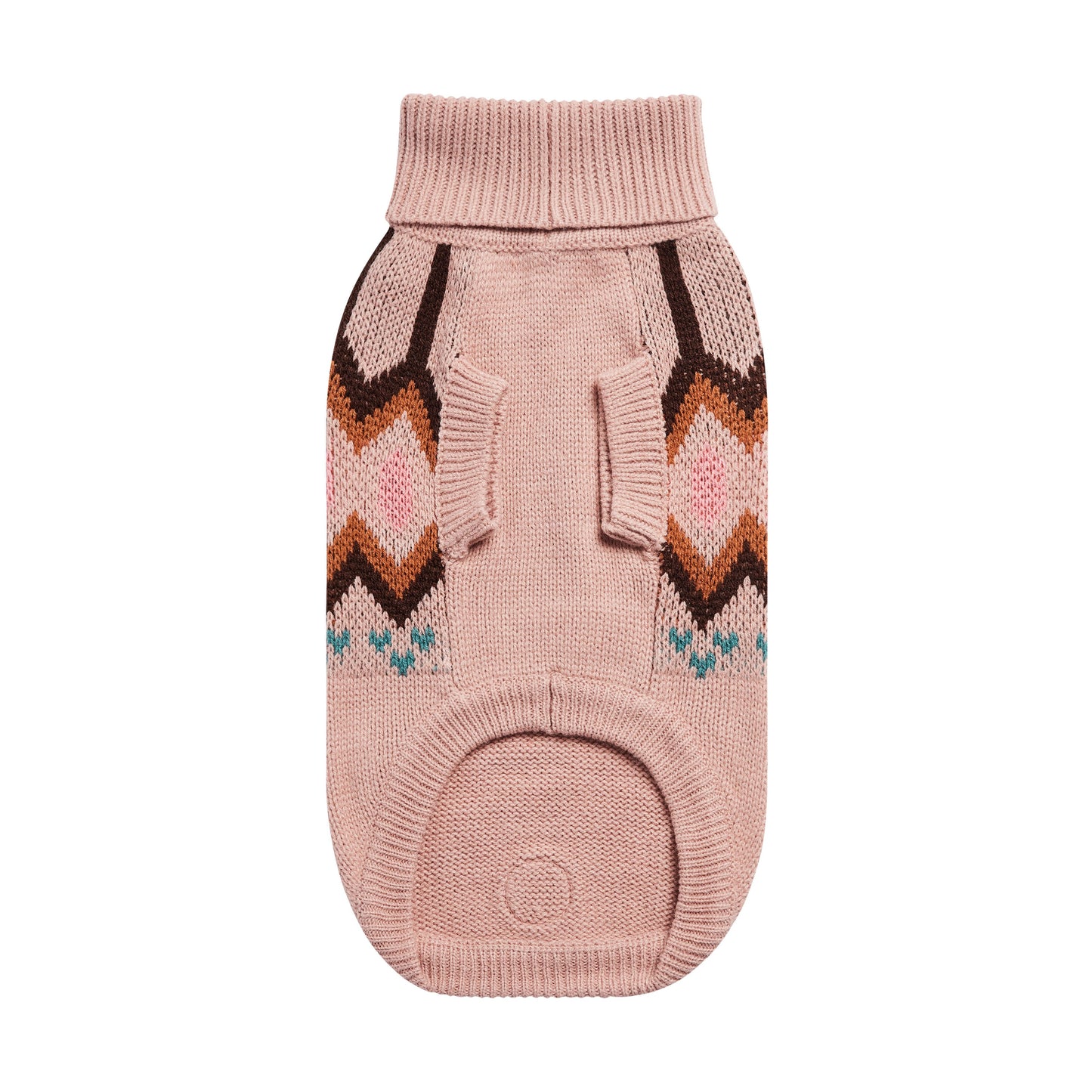 Heritage Sweater - Pink | Vintage Dog Turtleneck!