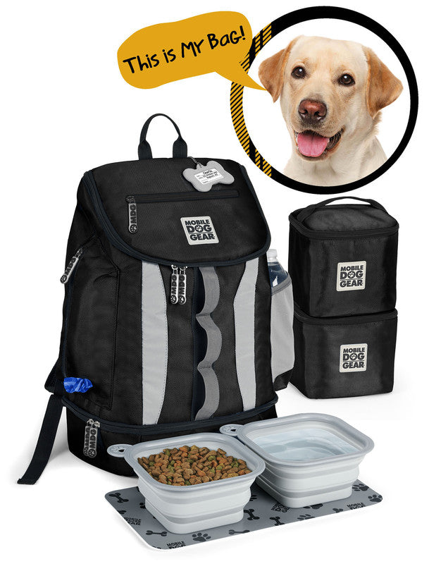 Mochila con base abatible de Mobile Dog Gear: ¡bolsa de viaje Week Away® para perros!