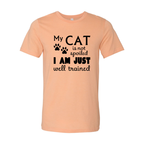 Camiseta "Mi gato no está malcriado": ¡perfectamente cómoda y elegante!